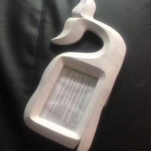 Pottery barn whale frame